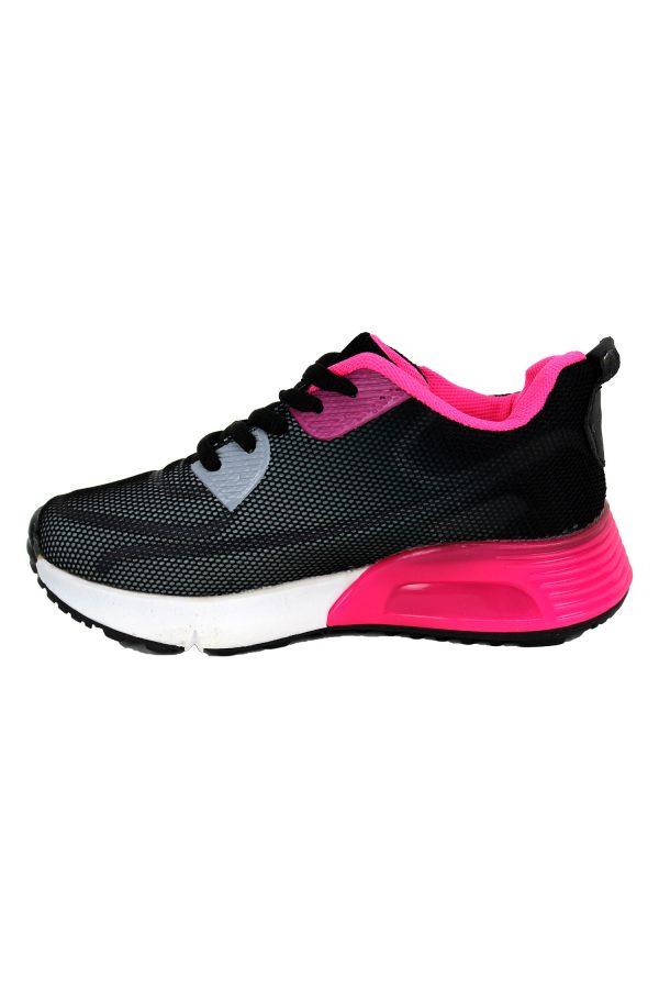 Sneakers Jazzyz donker roze zwart