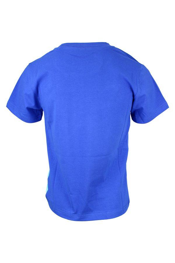 Shirtje blauwe tractor blauw