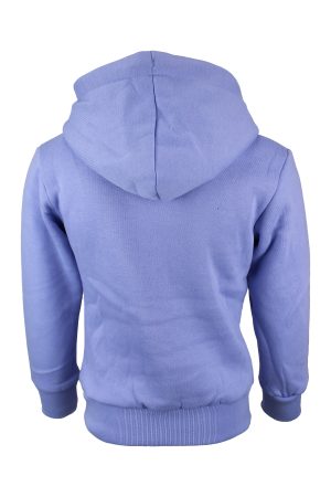 Hoodie glitter paard lila