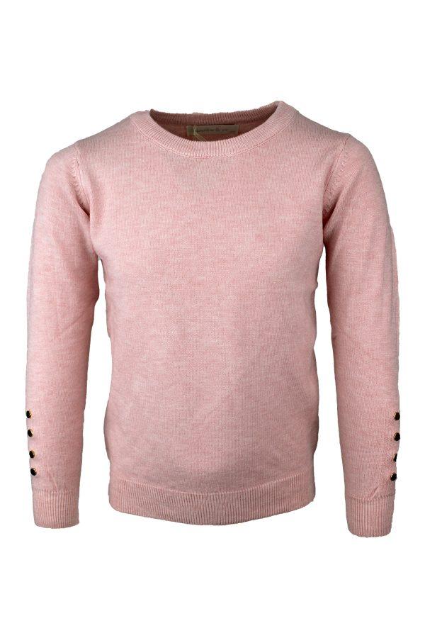 Sweater Dotsy roze