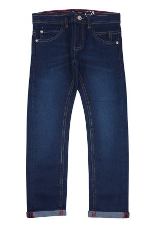 Broekje jeans donker blauw