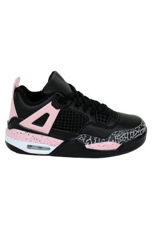 Sneakers Girly zwart roze