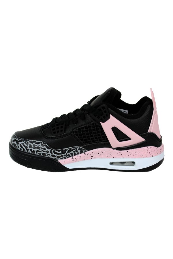 Sneakers Girly zwart roze