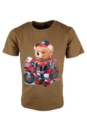 Shirtje Bear Motor bruin