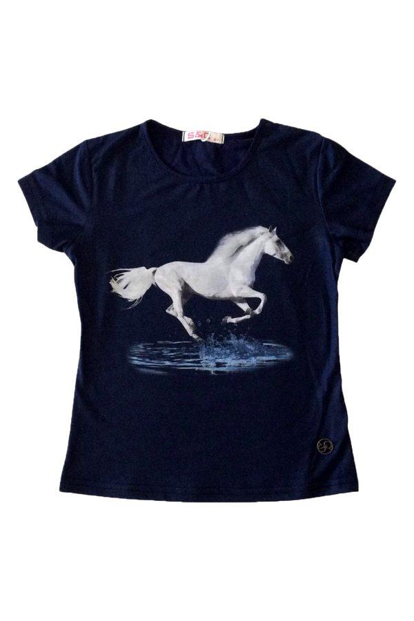 Shirtje Camarillo paard blauw